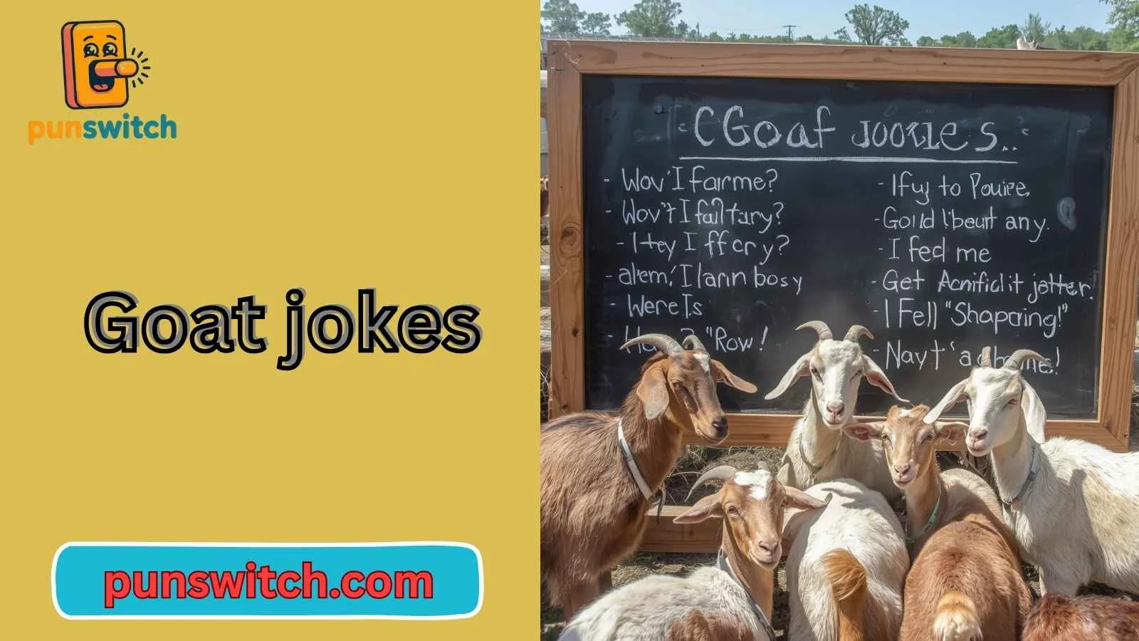 210+ Goat Jokes: The Greatest of All Time Laughs